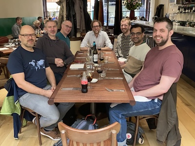 OpenCage team lunch 2022