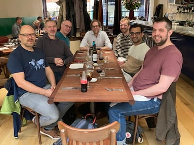 OpenCage team lunch 2022